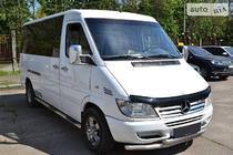 Mercedes Sprinter W901/902/903/904/905 1995-2006 рр. Дефлектор капота FLY (2000-2006) фото 4
