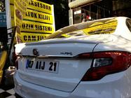 Fiat Tipo 2016- рр. Спойлер під фарбування (скловолокно) фото 4