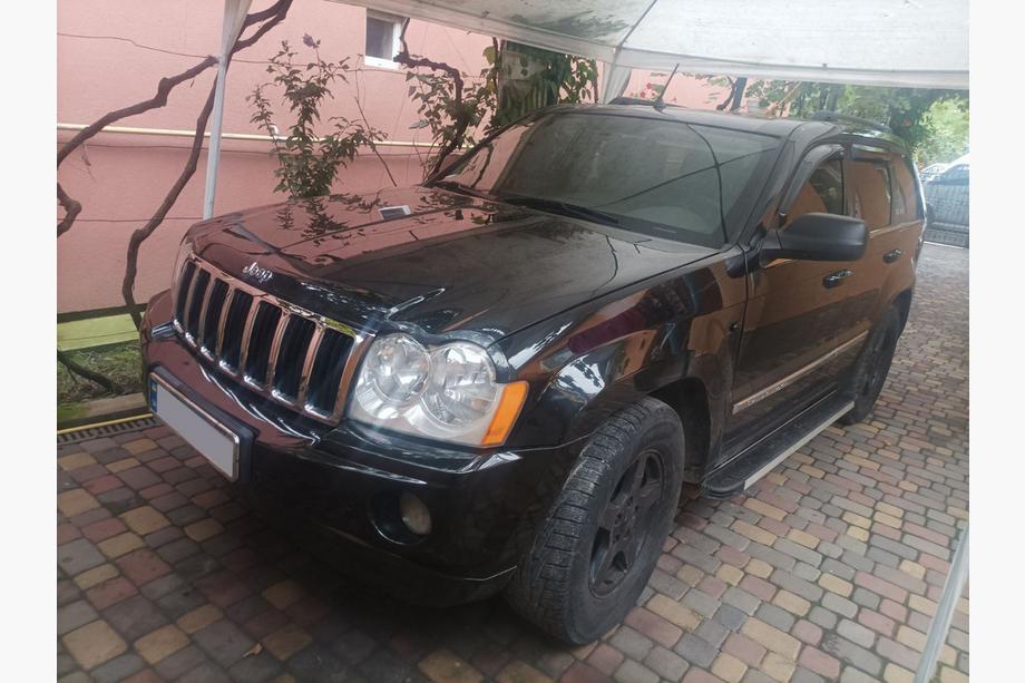 Jeep Grand Cherokee WK 2004-2010 рр. Бокові пороги Maya V1 (2 шт., алюміній) Image