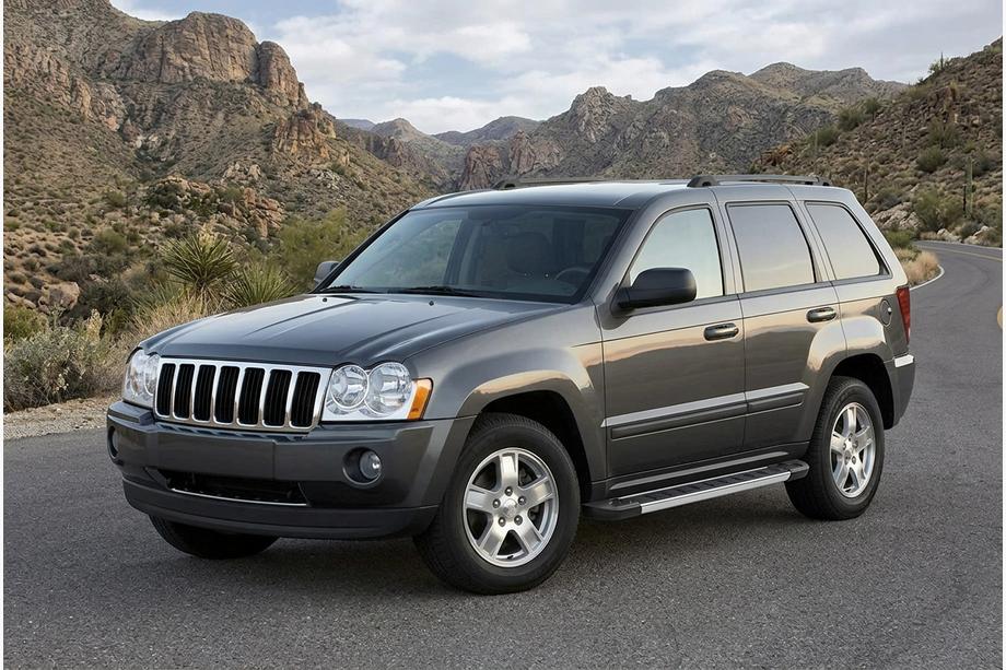 Jeep Grand Cherokee WK 2004-2010 рр. Бокові пороги RedLine V1 (2 шт., алюміній) Фото 1