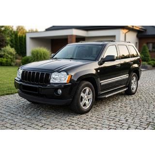 Бокові пороги Duru (2 шт., алюміній) Jeep Grand Cherokee WK 2004-2010 рр. фото 1