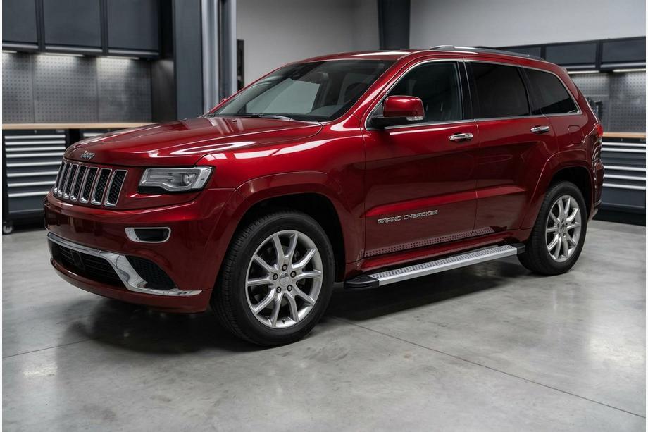 Jeep Grand Cherokee WK2 2010-2021 рр. Бокові пороги Maya V2 (2 шт., алюміній) Фото 1