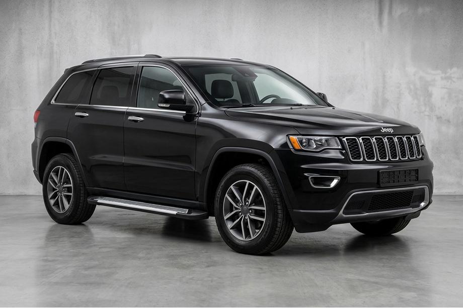 Jeep Grand Cherokee WK2 2010-2021 рр. Бокові пороги Line (2 шт., алюміній) Фото 1
