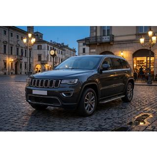 Бокові пороги Bosphorus Black (2 шт., алюміній) Jeep Grand Cherokee WK2 2010-2021 рр. фото 1
