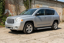 Jeep Compass 2006-2016 рр. Бокові пороги Maya V2 (2 шт., алюміній) фото 1
