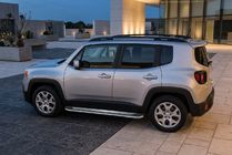 Jeep Renegade 2014- рр. Бокові пороги Maydos V2 (2 шт., нерж) фото 1