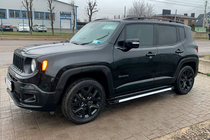 Jeep Renegade 2014- рр. Бокові пороги Maya V1 (2 шт., алюміній) фото 2