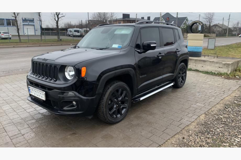Jeep Renegade 2014- рр. Бокові пороги Maya V1 (2 шт., алюміній) Image
