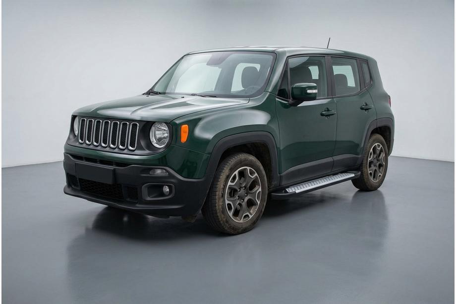 Jeep Renegade 2014- рр. Бокові пороги Allmond (2 шт., алюміній) Image