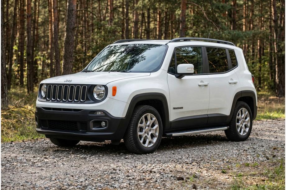 Jeep Renegade 2014- рр. Бокові пороги Fullmond (2 шт., алюміній) Image