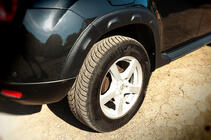Renault Duster 2008-2017 рр. Розширювачі арок з виступами (8 шт, ABS) DDU - Україна фото 7