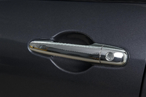 Mazda 6 2003-2008 рр. Накладки на ручки (4 шт, нерж) фото 1