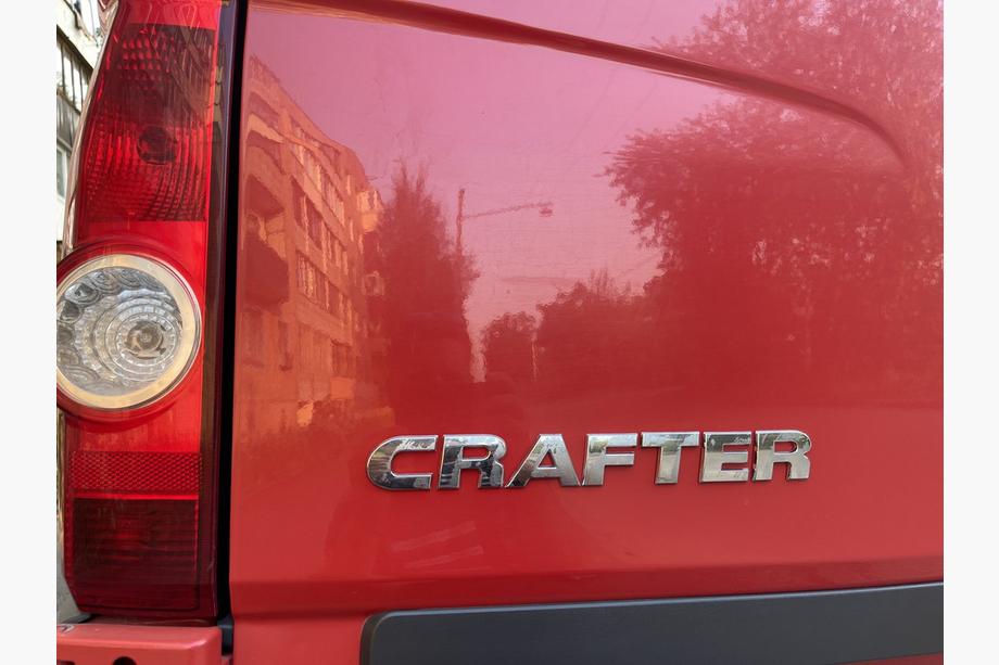 Volkswagen Crafter 2006-2016 рр. Напис Crafter (косою шрифт) Фото 4