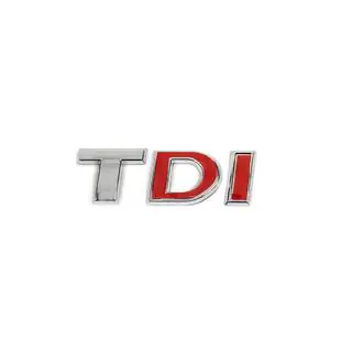 Напис Tdi (косою шрифт) фото 1