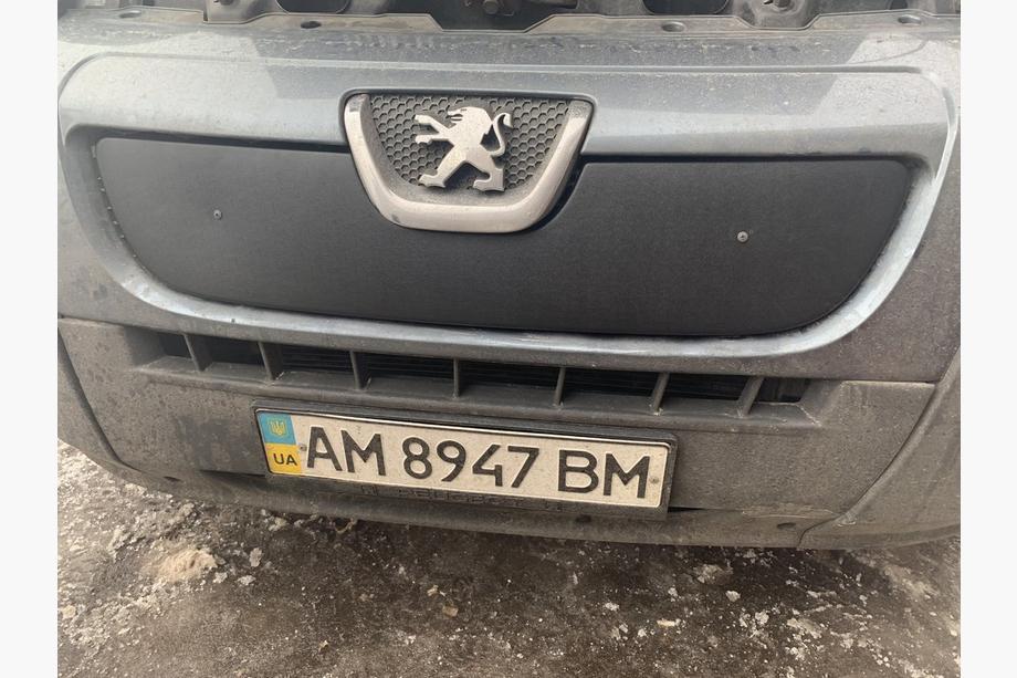 Peugeot Boxer 2006-2025 рр. Зимова решітка (2006-2014) Фото 2
