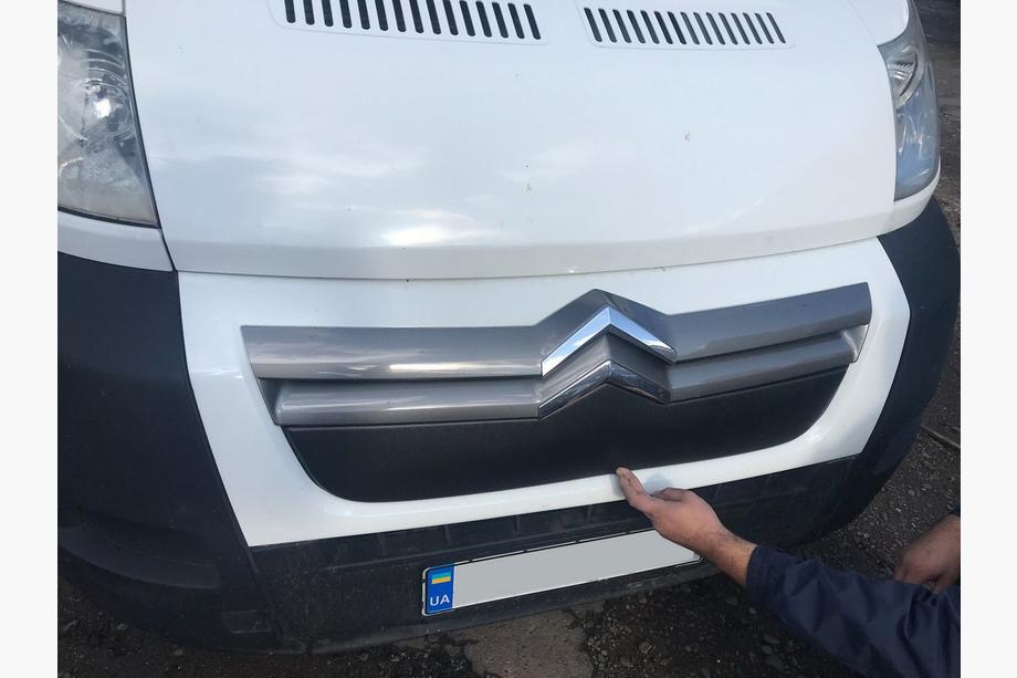 Citroen Jumper 2007-2025 рр. Зимова решітка (2006-2014) Матова Фото 6