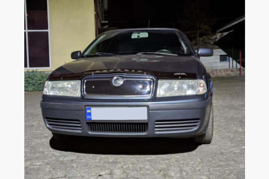 Skoda Octavia I Tour A4 1996-2010 рр. Зимова решітка (верхня) матова Фото 6