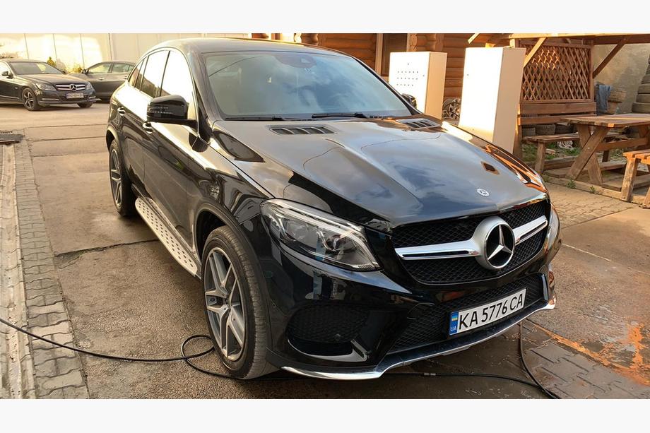 Mercedes GLE coupe C292 2015-2019 рр. Бокові пороги (OEM) Фото 4