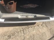 Mercedes Viano 2004-2014 рр. Накладка на задній бампер з загином DDU (пластик) фото 5