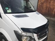Mercedes Sprinter W906 2006-2018 рр. Накладка на охолодження (2 шт., ABS) фото 6