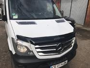 Mercedes Sprinter W906 2006-2018 рр. Накладка на охолодження (2 шт., ABS) фото 7