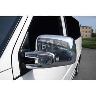 Накладки на дзеркала (Carmos, 2 шт, пласт) Volkswagen T4 Transporter 1990-2003 рр. фото 1