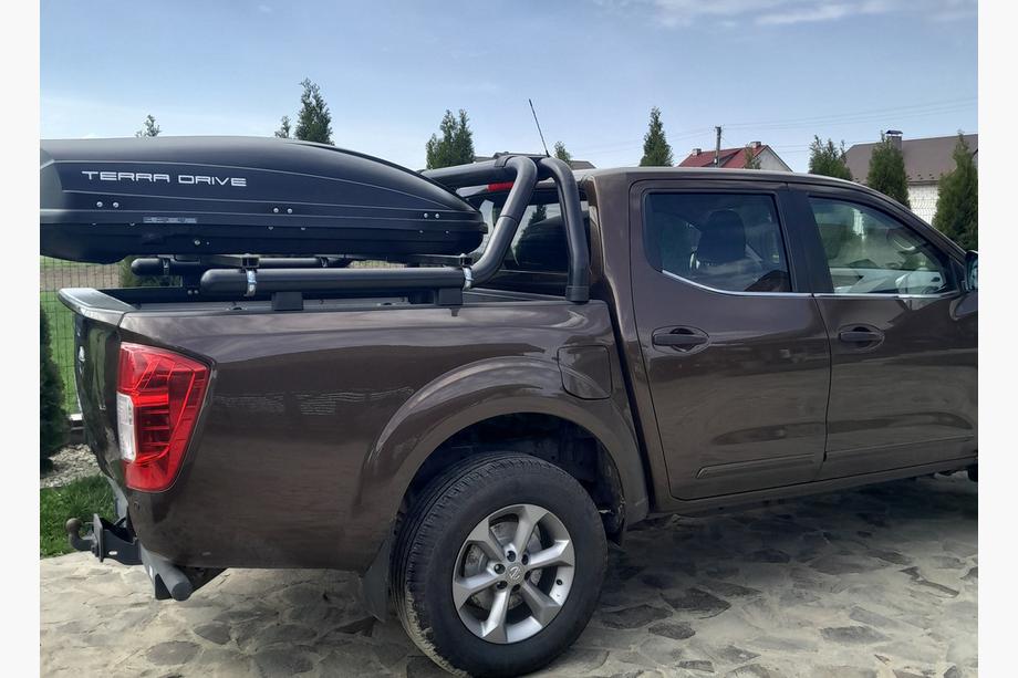 Nissan Navara/NP300 2016- рр. Дуга на кузов (чорна) 60мм Фото 7