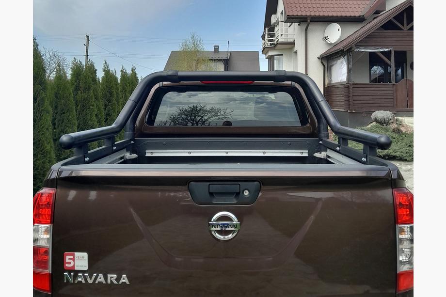 Nissan Navara/NP300 2016- рр. Дуга на кузов (чорна) 60мм Фото 5