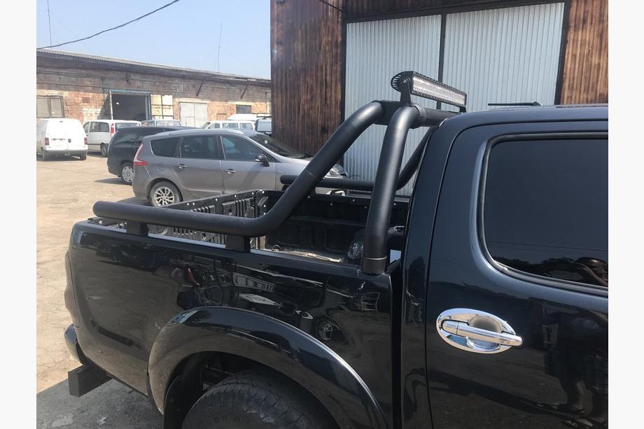 Toyota Hilux 2006-2015 рр. Дуга на кузов (чорна) Фото 6