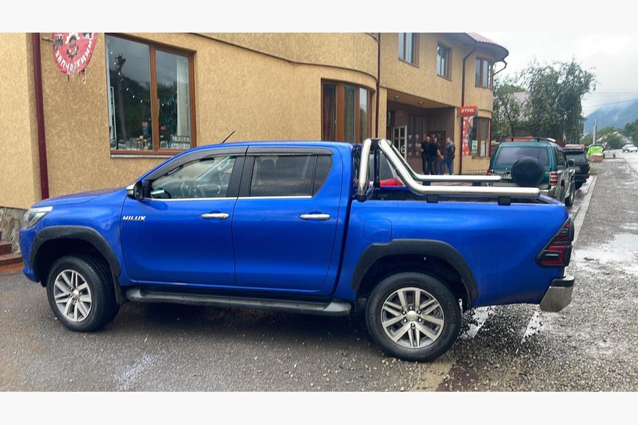 Toyota Hilux 2015- рр. Дуга на кузов (нержавійка) Фото 1