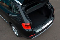 BMW X1 E84 2009-2015 рр. Накладка на задній бампер OmsaLine (нерж) фото 1