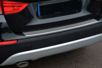 BMW X1 E84 2009-2015 рр. Накладка на задній бампер OmsaLine (нерж) фото 5
