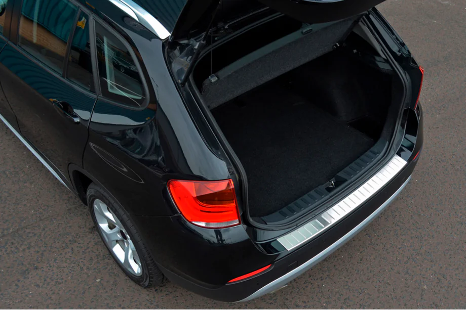 BMW X1 E84 2009-2015 рр. Накладка на задній бампер OmsaLine (нерж) Image