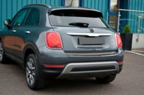 Fiat 500X 2014-2024 рр. Кромка багажника (нерж) фото 2