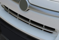 Накладка на передній бампер (нерж) фото 3