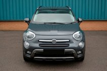 Fiat 500X 2014-2024 рр. Накладка на передній бампер (нерж) фото 6