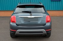 Fiat 500X 2014-2024 рр. Накладка на задній бампер OmsaLine (нерж) фото 3