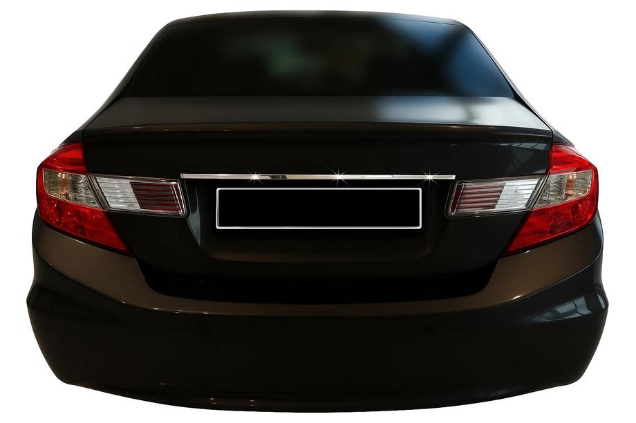 Накладка над номером (нерж) Image