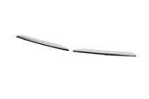 Honda Civic Sedan X 2016-2021 рр. Накладки на противотуманки OmsaLine (2 шт., нерж) фото 4