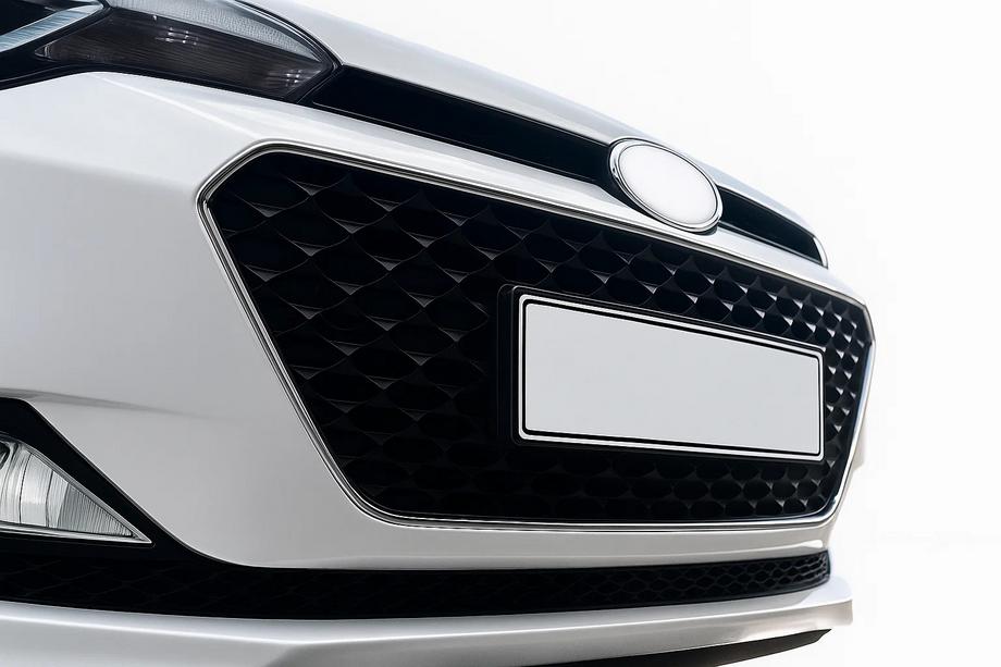 Hyundai I-20 2014-2020 рр. Окантовка решітки 2014-2018 (2 шт, нерж) Image