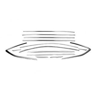 Повна окантовка вікон (14 шт, нерж) фото 2