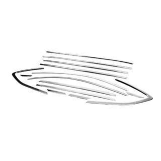 Повна окантовка вікон (14 шт, нерж) фото 3