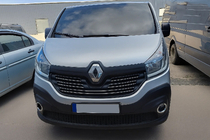Renault Trafic 2015- рр. Окантовка протитуманок (2 шт, нерж) фото 1