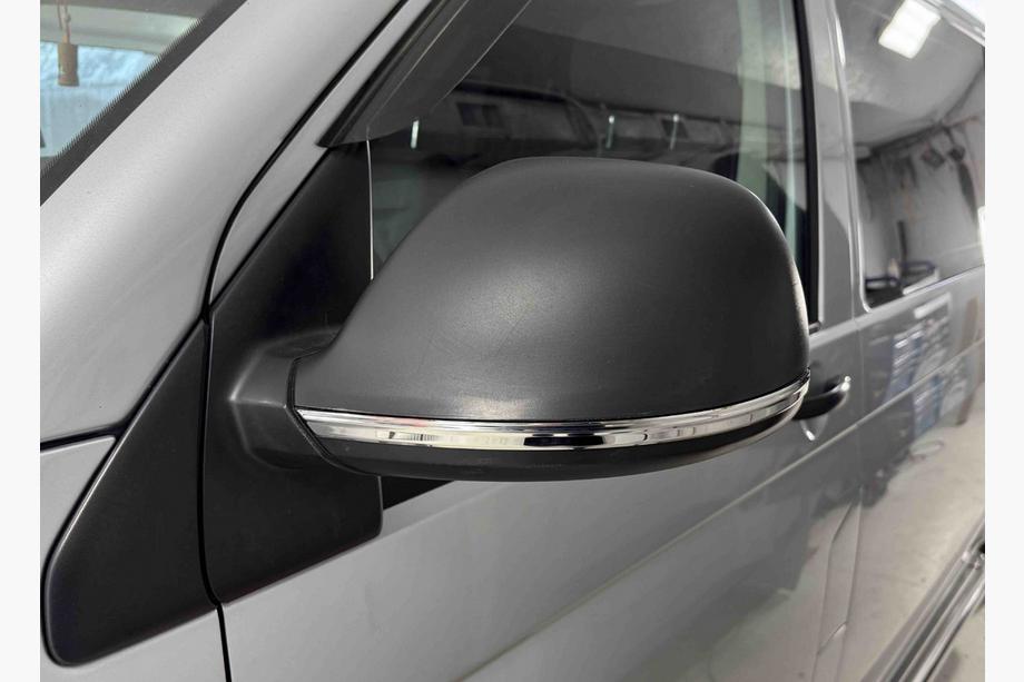 Volkswagen T5 2010-2015 рр. Смужки на дзеркала (2 шт., нерж) Image