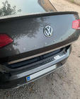Volkswagen Passat B8 2015-2023 рр. Кромка багажника SD (нерж) фото 1