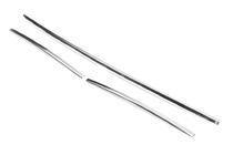 Volkswagen T6 2015-2024 рр. Накладки на решітку бампера 2015-2019 (3 шт, нерж) фото 4