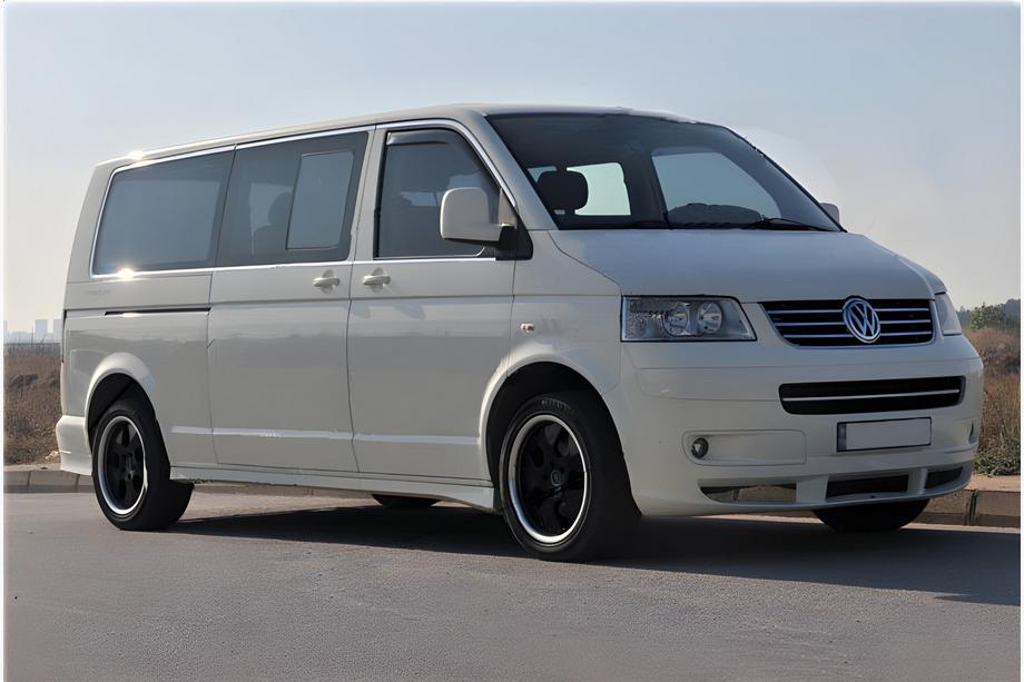 Volkswagen Т6 Повні молдинги стекол довга база (2 бокових дверей) Image