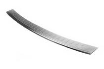 Volkswagen Tiguan 2016-2023 рр. Накладка на задній бампер (OmsaLine, нерж) фото 5