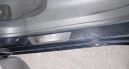Citroen C-4 2010-2018 рр. Накладки на пороги Flexill (4шт, нерж) Sport фото 3