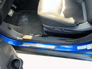 Mitsubishi ASX 2010-2023 рр. Накладки на пороги Flexill (4шт, нерж) фото 2